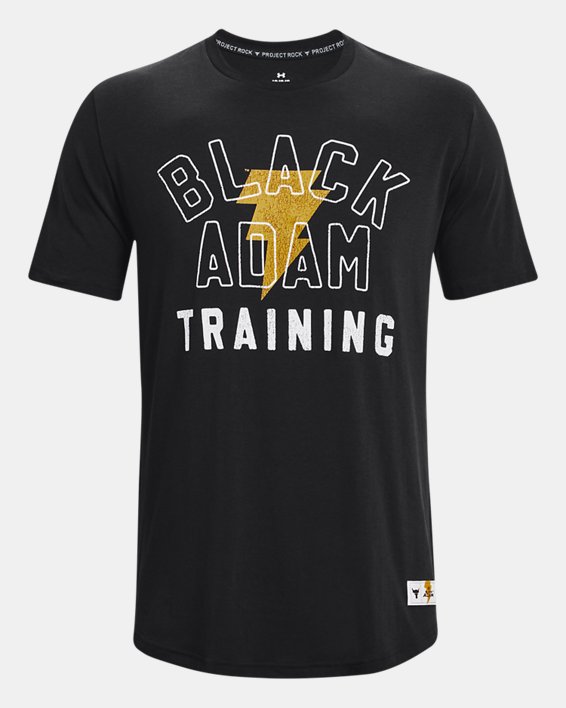 Camiseta de manga corta Project Rock Black Adam Graphic para hombre, Black, pdpMainDesktop image number 4
